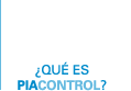 ¿Qué es PIA CONTROL?